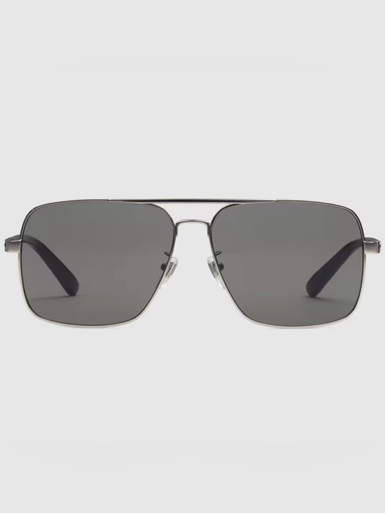 Gucci Accessories - Authentic GUCCI Black/ silver Aviators